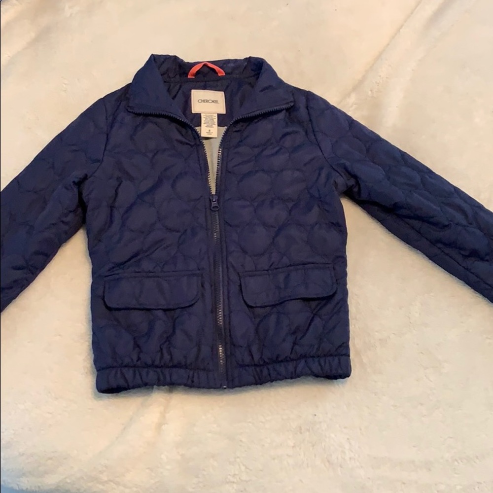 Kids quilted light jacket, size small